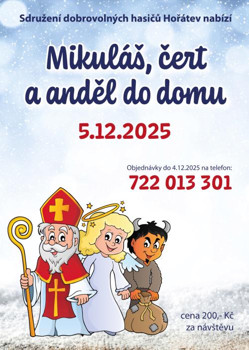 Chcete ČERTA, MIKULÁŠE a ANDĚLA domů? Zavolejte Luciferovi přímo do ,,pekla". 5.12.2024 1